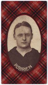 1922 McIntyre Bros "Football Champions Series 2" - P.O'Brien (Carlton). G/VG.