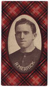 1922 McIntyre Bros "Football Champions Series 2" - R.Merrick (Fitzroy). G/VG.