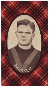 1922 McIntyre Bros "Football Champions Series 2" - P.Harker (Melbourne). G/VG.