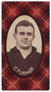 1922 McIntyre Bros "Football Champions Series 2" - C.Turner (South Melb). Fair/G (creased).