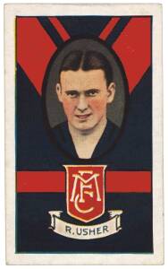 1933 Carreras (Turf Cigarettes) "Personality Series - Footballers", complete set [72]; plus Personality Series (73-96) complete set [24]. G/VG.