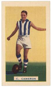 1934 Hoadleys "Victorian Footballers", complete set [50]. Mainly G/VG.
