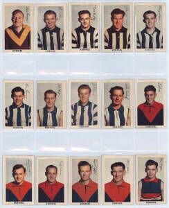 1950 Kornies "Victorian Footballers" (A New Series of 64), complete set [64]. Fair/VG.