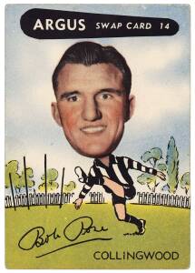 1954 Argus "Football Swap Cards", complete set [144]. Mainly G/VG.