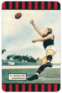1954 Coles "Victorian Footballers" (Series 2), almost complete set [55/56]. Mainly G/VG.