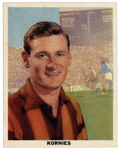 1959 Kornies "Footballer Swap Cards", complete set [36]. Mainly G/VG.