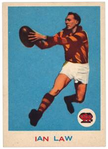 1964 Scanlens "Footballers", complete set [33]. G/VG.