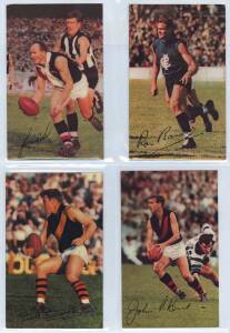 1966 Mobil "Footy Photos - VFL Footballers", complete set [40]. G/VG