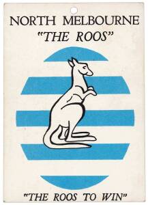 1968 Scanlens "VFL Club Mascot Inserts", complete set [12]. Mainly G/VG.