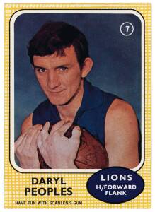 1970 Scanlens "Footballers", complete set [66]. G/VG.