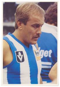 1982 Scanlens "V.F.L. Football Heroes", complete large size set [36]. G/VG.