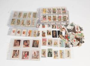c1900-72 cigarette & trade cards, noted 1915 "British Warships & Admirals" [46/50]; 1912 Wills "Birds of Australasia" [93/100 + extras]; Wills "Footballers 1933" [80/200]. Poor/VG. Inspection will reward.
