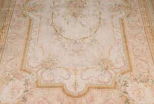 An Aubusson style carpet, 20th Century. 360 x 550cm