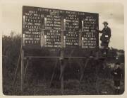 VICTORIAN WHIPPET RACING CLUB: Lovely group of historic photographs, most with captions, c1924-32, each 31x25cm.