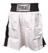 MUHAMMAD ALI, signature on pair of 'Everlast' boxing shorts with black band & trim. With 'Online Authentics' No. OA-8144595.