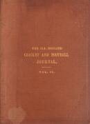 "The All England Cricket and Football Journal" Volume Two [London, 1879], containing Issues 13 (April 1878) - Issue 24 (April 1879), with 13 original photographs including Derbyshire, Sheffield Wednesday FC, 1878 Australian team, George Ulyett. Few tone s