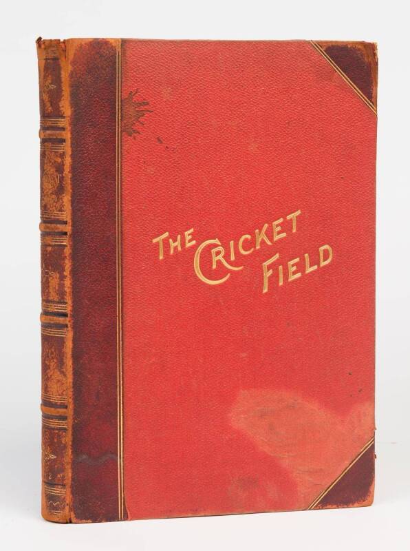 "The Cricket Field" magazine, Volume 1 Nos.1-24 in bound volume [London, 1892]. Fair/Good condition.