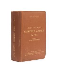 "Wisden Cricketers' Almanack for 1932", original hardback. Fair/Good condition.