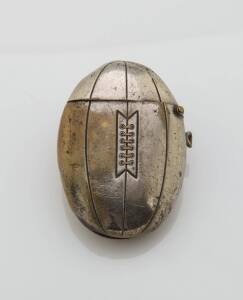 EARLY VESTA, c1905, in shape of football or rugby ball.