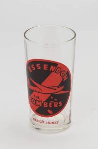 c1957 Greig's Honey football glass for Essendon.