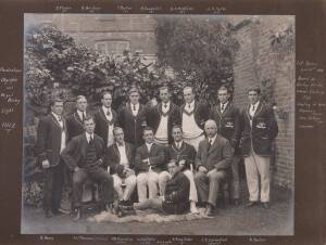 1912 STOCKHOLM OLYMPICS: Photograph album with 182 photographs, mainly tracking Australia's Rowing Eight, on the voyage, training & competing in the UK, and at the Stockholm Olympics. Includes wonderful photos of the swimming & diving, with Australia's Fa