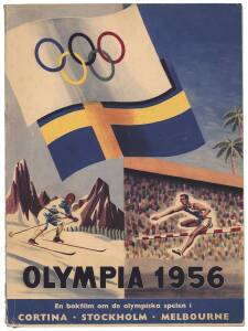 SWEDEN: "Olympia 1956 - En bokfilm om de olympiska spelen i Cortina, Stockhom, Melbourne" edited by Tore Nilsson [Stockholm, 1956]. 