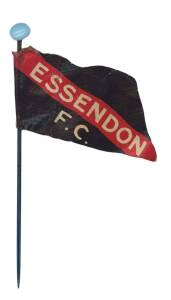 1908 Wills "Football Flags Shaped with Pin" [1/27] - Essendon Town. G/VG.