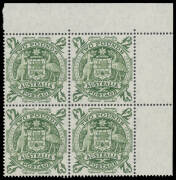 Large box of odds n sods but including a stockbook of blocks of 4 with Australia Arms set, 5/- Cattle, 10/- & &pound;1 Navigators and Flowers set, AAT pre-Decimals, Norfolk Island to 10/-, PNG to &pound;1 QEII including Birds set etc, folder with 1963 Royal Visit 2/3