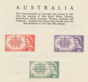 OMNIBUS ISSUES: 1953 Coronation in Gibbons album, 1977 Silver Jubilee FDCs, 1981 Royal Wedding and 1998 Diana M/Ss. (Qty)