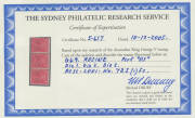 os - 1d rosine Dies I-II Pair BW #72(1)ic, Cat $600. Michael Drury Certificate (2005) as the then #72(1)fc. - 2