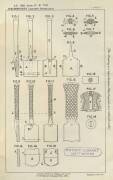 PATENT: "Patent No.7767 A.D.1893 Improvements in Cricket Bats" by James Whitestone [London, 1894], 3 pages plus fold-out diagrams.