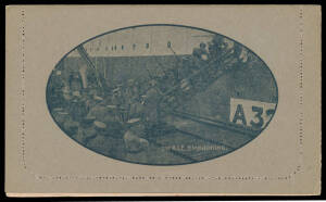1916 1d scenic Letter Cards with military views, all different, unused. Ex Michael Blake. (6)
