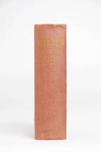 "Wisden Cricketers' Almanack" for 1939, original hardback. Fair condition.