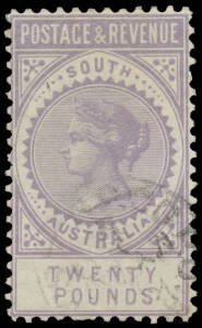 1886-96 'POSTAGE & REVENUE' Perf 10 £2