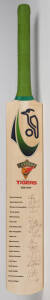 2005-06 TASMANIAN TEAM: Full size "Kookaburra" Cricket Bat with 18 signatures including Ricky Ponting, George Bailey & Daniel Marsh. G/VG condition.