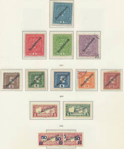 1910-69 modest collection in two expensive Lighthouse hingeless albums (pages to 1979), with strength in 1920s issues mint &/or used. (few 100)