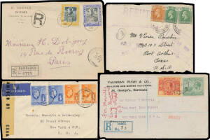 Valuable batch of commercial covers from Bahamas