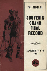 METROPOLITAN FOOTBALL: c1947-2007 range with programmes (92);&nbsp;books (7); annual reports (19); ephemera (12). Fair/Good condition.