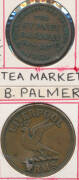 New South Wales: &frac12;d 1855 Hanks & Lloyd 'SYDNEY RAILWAY' Gray #97, 1d James Campbell Morpeth G#39, Alexander Davies Goulburn G#58b No Comma after Davies, J.Macgregor G#168 (cleaned), 1863 Metcalfe & Lloyd G#187 (cleaned), and B.Palmer G#215, condition vari - 2