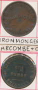 Queensland: &frac12;d 1863 D.T. Mulligan Gray #206a D below RO of Rockhampton, 1d W & B Brookes Brisbane G#32, T.H. Jones & Co. Ipswich G#149a, Larcombe & Co. Brisbane G#157 and T.F.Merry Toowoomba G#158a, condition varied, mostly gFine. (5) - 3