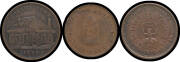 Tasmania: &frac12;d R.Josephs Newtown Tollgate Gray #152, 1d Hobart group with 1874 J.G. Flemming Gray #74, J. Hutton G#137, R.S. Waterhouse G#299, W.D. Wood G#314, plus Replica 1855 Thomas White & Son Westbury, condition varied, VG-Fine. (6)