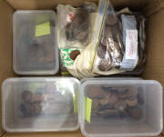 ONE PENNY: 1911-1964 hoard, most have been sorted by year (1925 not sighted), condition varied. Very heavy 32kg+. (3200+) - 2