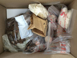 Remainders, 1c & 2c weighing approx 8kg plus commemorative 50c in bags (approx $50 face value), condition varied. (1000+)