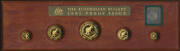 1992 Gold Nugget Series cased Proof set (#132), 1 oz, 1/2oz, 1/4 oz, 1/10 oz and 1/20 oz .999 pure. (5)