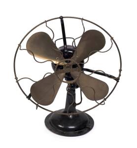 A Marelli vintage Italian electric fan. 53cm high. 