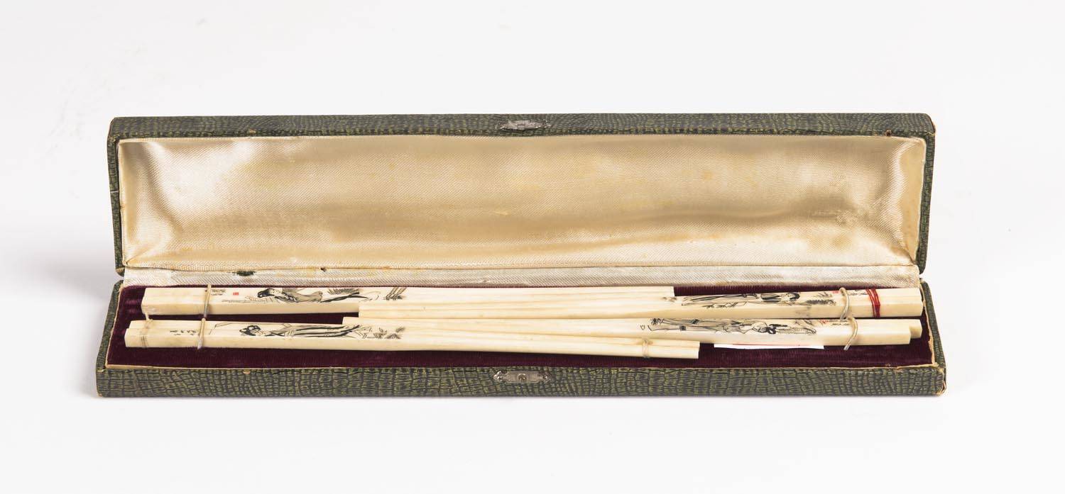 Real ivory chopsticks sales