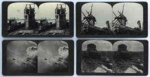 STEREOVIEWS: Group of 5 WW1 cards, postcards (50+), carde de visite Royalty photographs (8), 19th and 20th Century. (70+ items)