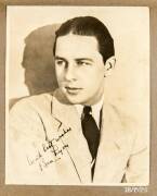 1920s photographs with facsimile autographs, noted Rudolph Valentino, Gloria Swanson, Mary Pickford & Jackie Coogan. - 2