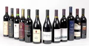 AUSTRALIAN RED WINE: A 1996 vintage mixed dozen. [12 bottles].