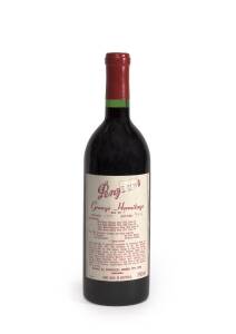 AUSTRALIA: Penfolds, Grange, Bin 95, Shiraz, 1975. [1 bottle] Wine Clinic 2000/2001.